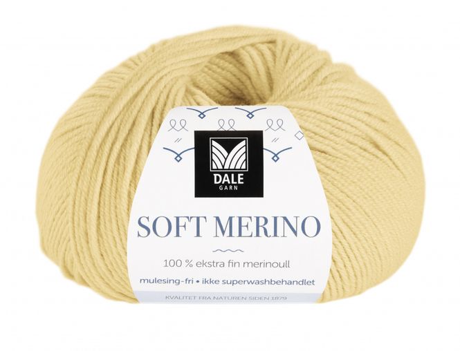Hovedbilde Soft Merino - 3009 Lys gul