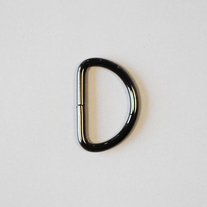Hovedbilde D-ring - Svart , 38 mm