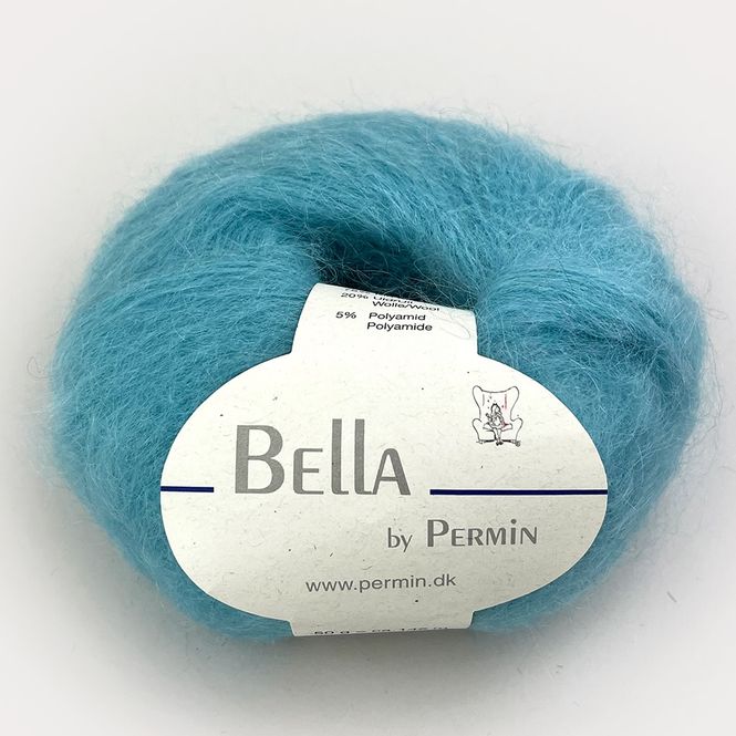 Hovedbilde Bella Mohair - 260 Turkis