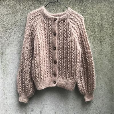 Vaffelcardigan