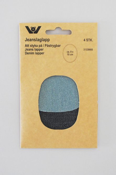Hovedbilde Rep.lapper - Jeans, 2 par (stryke)