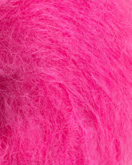 Hovedbilde Tjukk Mohair - 106 Knæsj Rosa