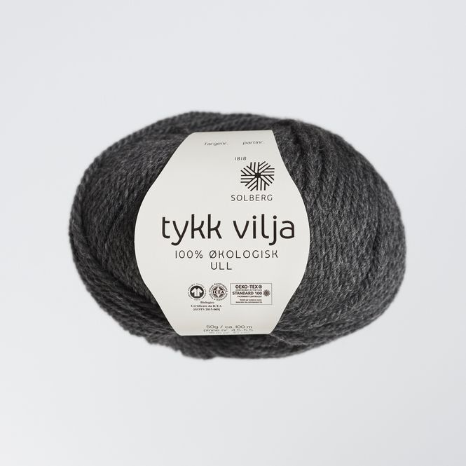 Hovedbilde Tykk Vilja - 4012 Grå