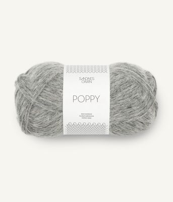 Poppy - 1042 Gråmelert