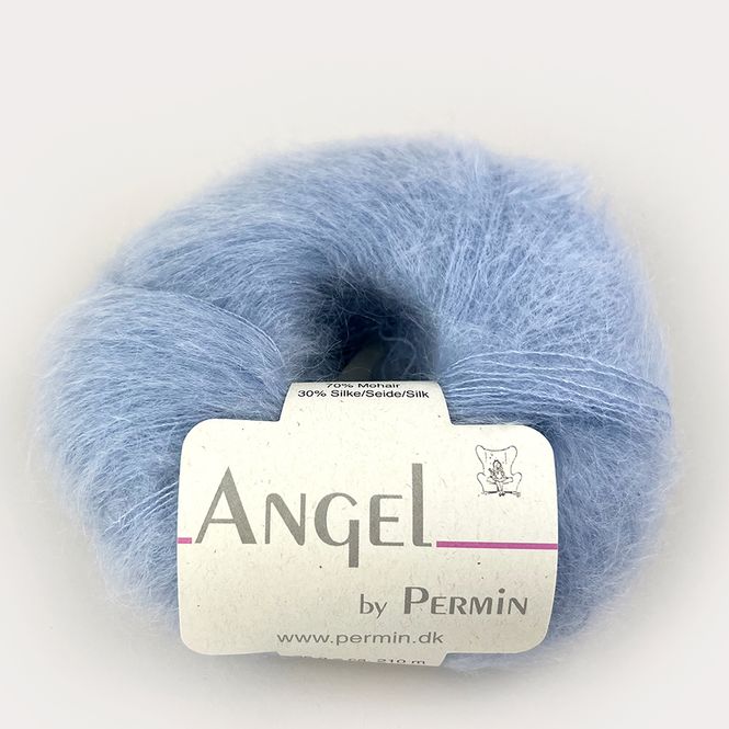 Hovedbilde Angel Mohair - 81 Lyseblå