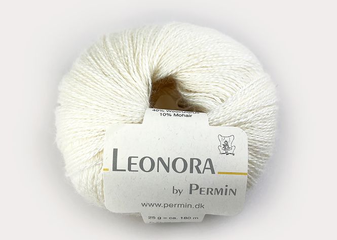 Hovedbilde Leonora - 20 Råhvit